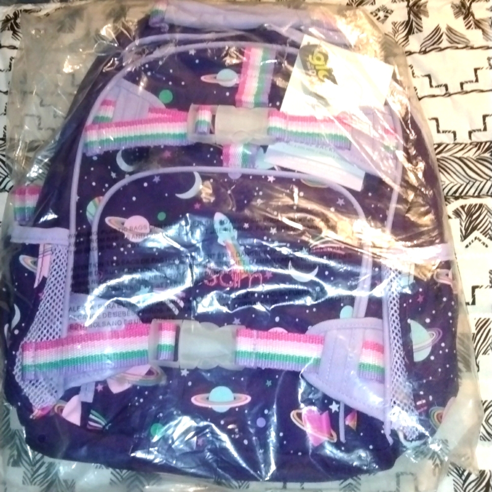 Pottery barn Mackenzie glow in the dark book bag